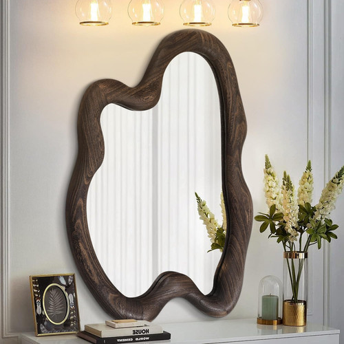 Large irregular wall mirror - wall,